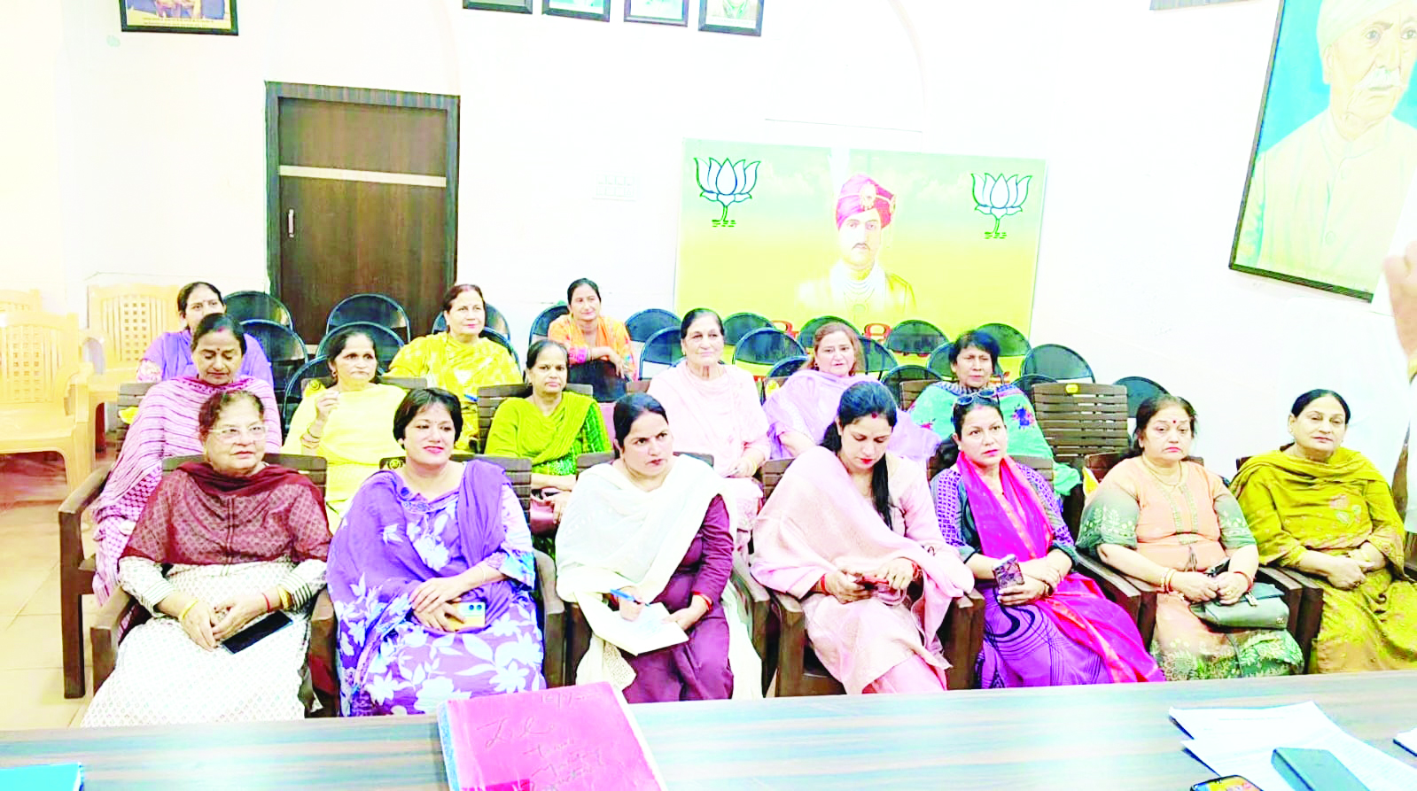 BJP Mahila Morcha Jammu District Holds Monthly Meeting to Discuss Upcoming Programmes