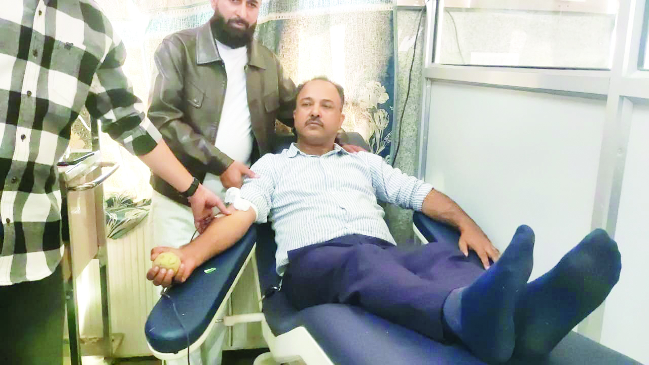 BJP OBC Morcha organises organ and blood donation camp in Sopore