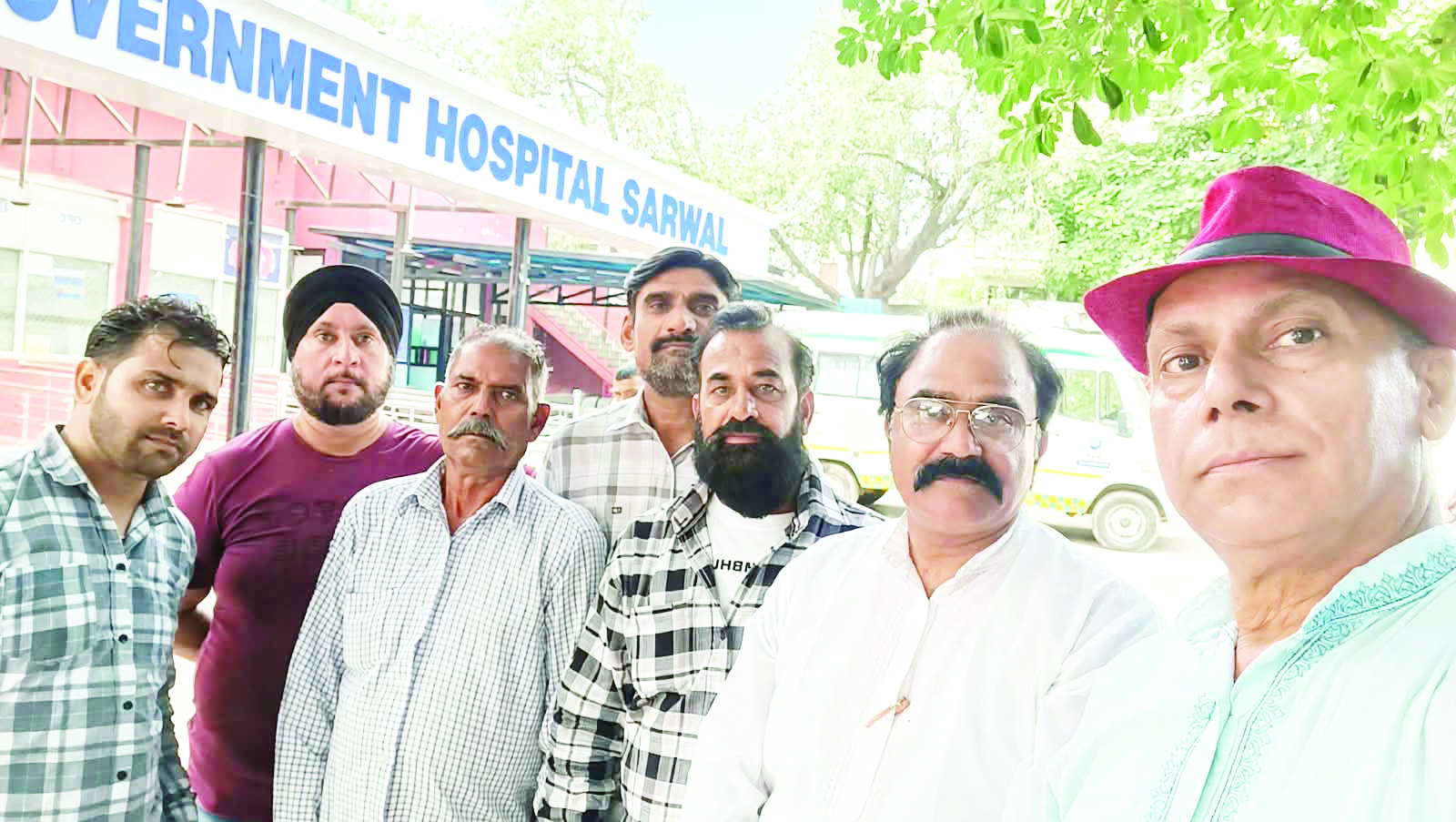 BJP activists organise Langar in Govt Hospital Sarwal