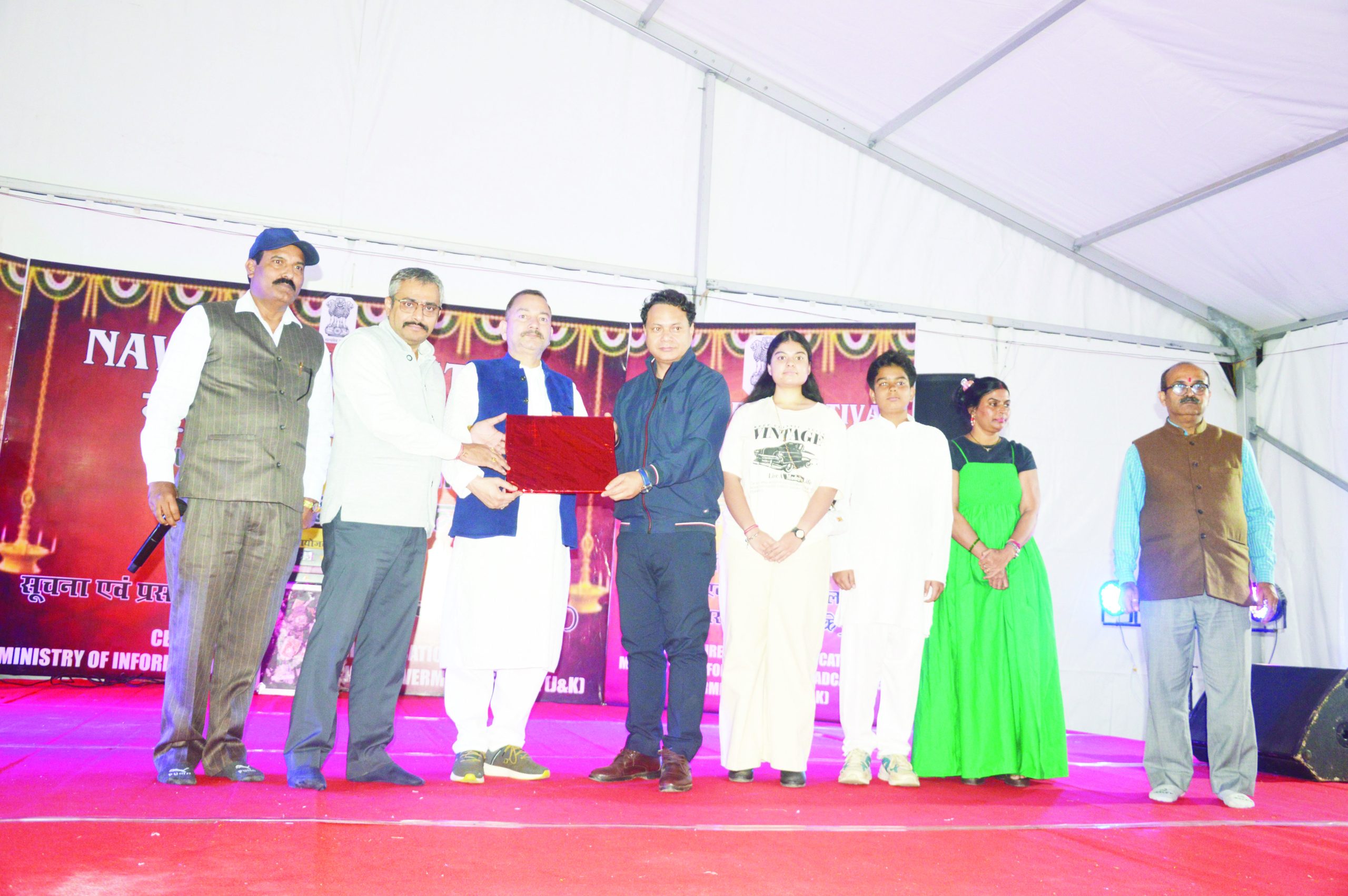 BLSKS enthralls pilgrims with folk performances during Navratra Festival in Katra