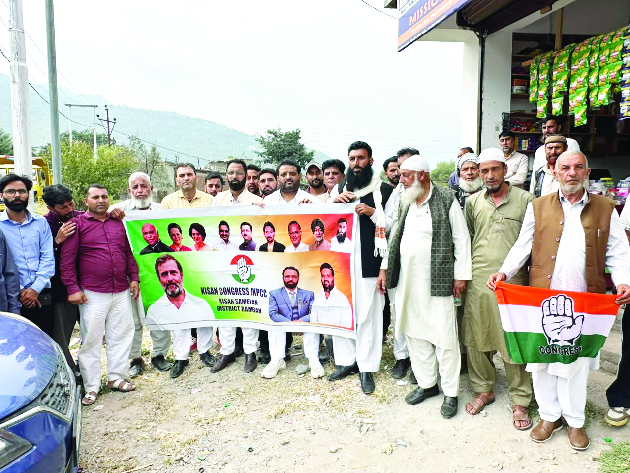 Bharat Priye flags farm distress, rural infrastructure gaps at Sangaldan