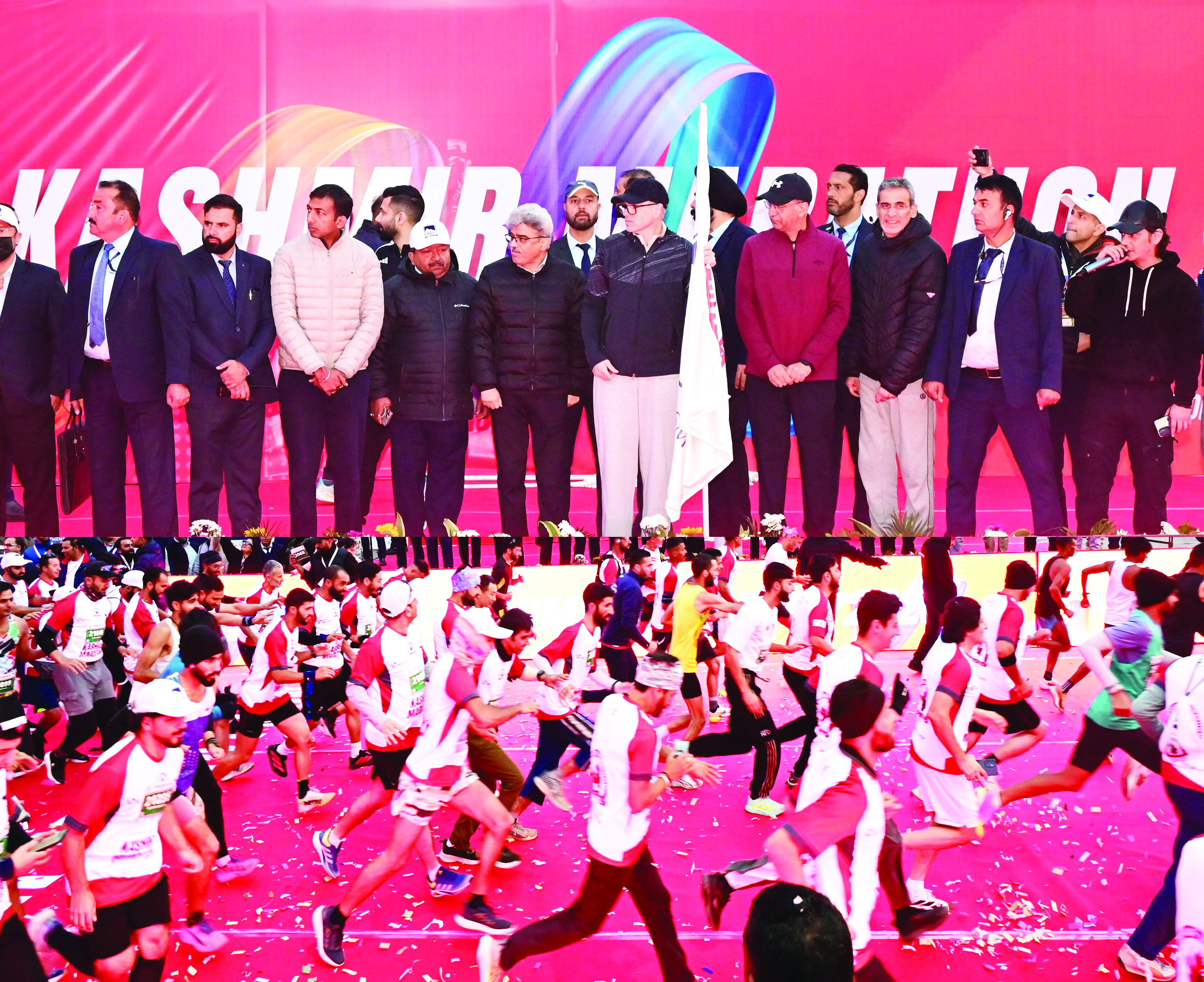 CM Omar Abdullah flags off third Kashmir Marathon featuring Rs.3.17 crore prize purse, Rs.25 lakh for winner