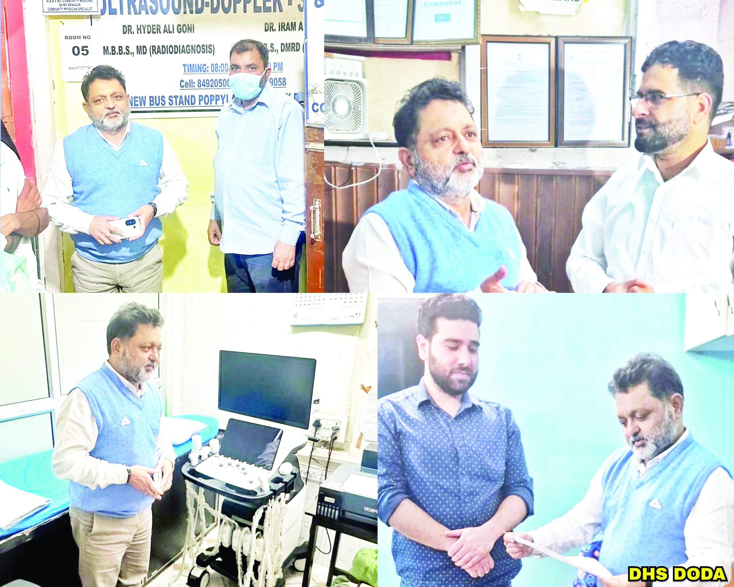 CMO Doda inspects clinical establishments, directs clinics to address compliance gaps