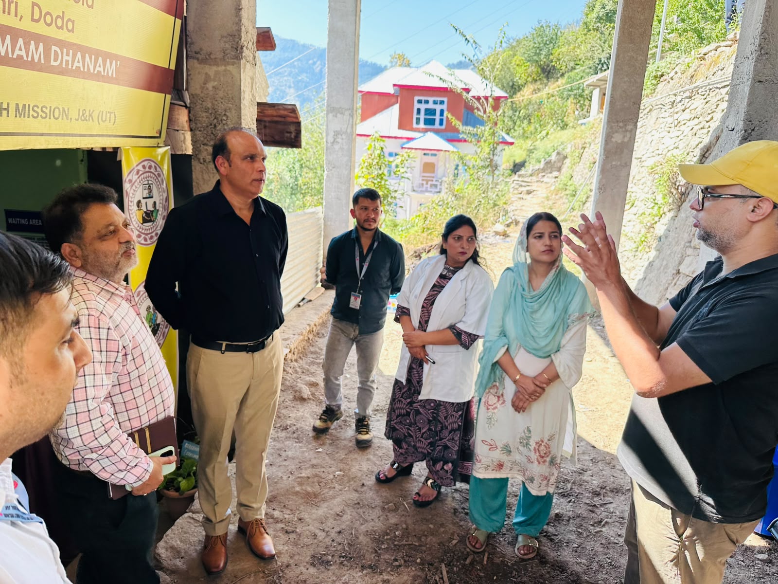 CMO Doda reviews NQAS Preparedness at AAM SC Bitola, conducts routine visit to CHC Thathri