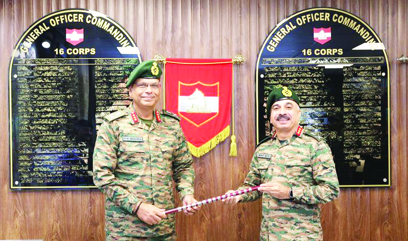 Lt Gen Mohit Seth takes over Command of White Knight Corps from Lt Gen P K Mishra