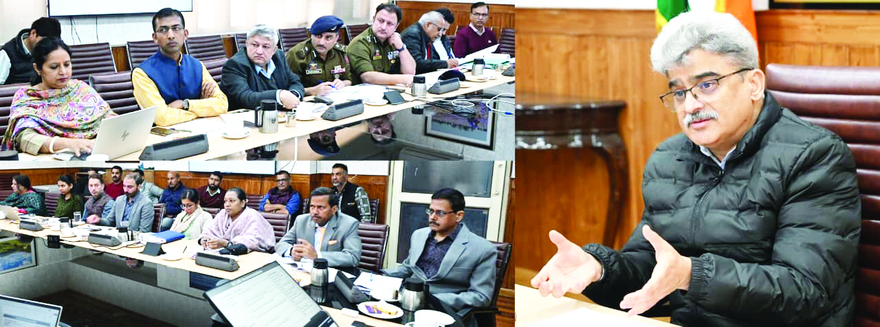 CS Dulloo reviews multi-pronged traffic management plan for Jammu, Srinagar