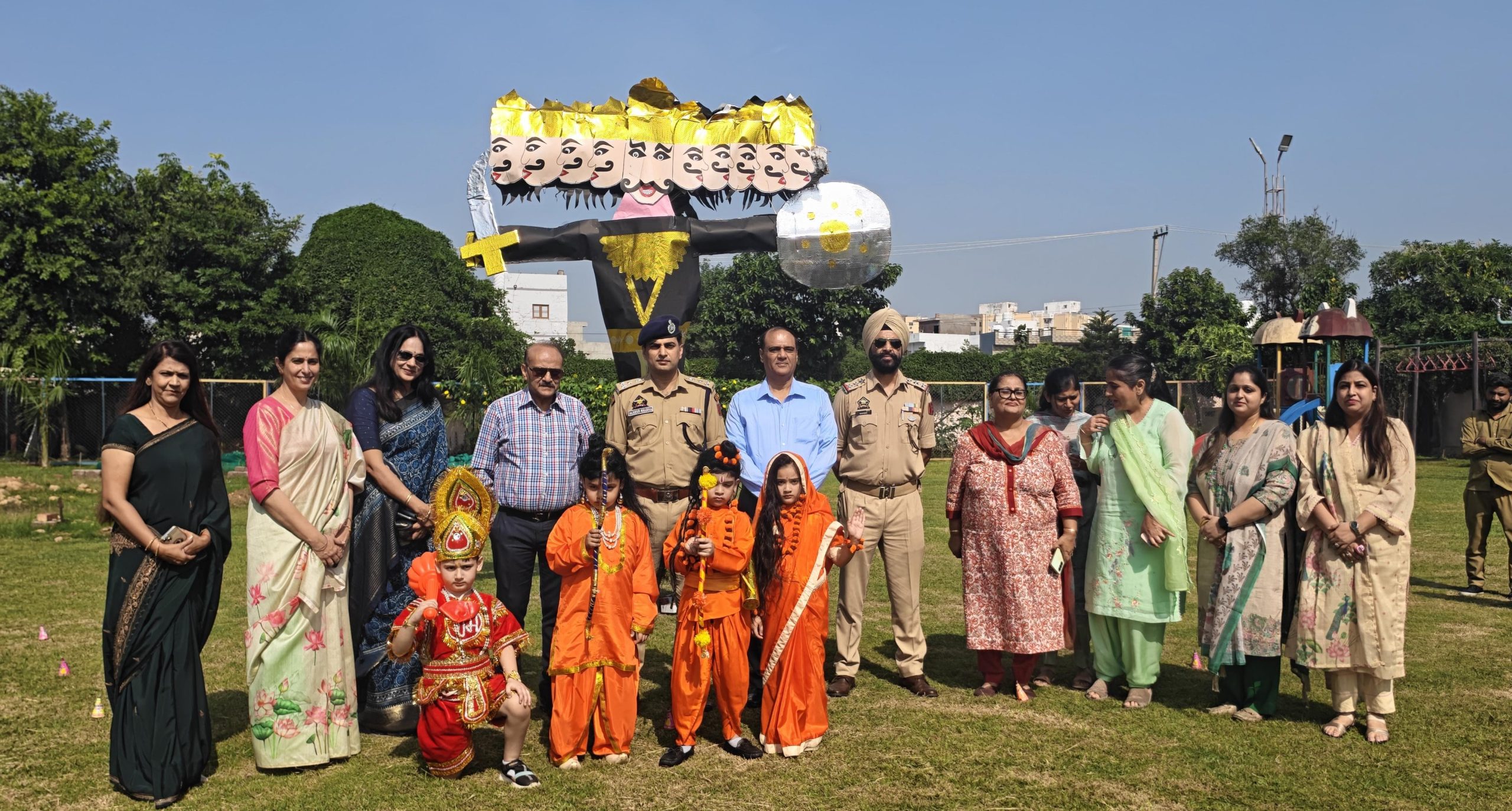 Celebrating victory of good over evil: Dussehra at Heritage School