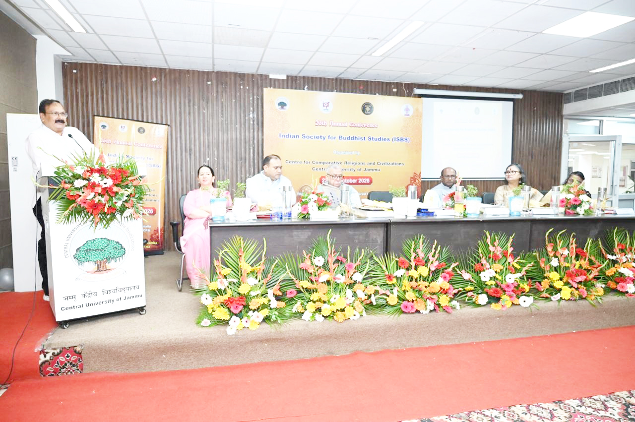 Central University of Jammu organises National Conference on Buddhist Teaching