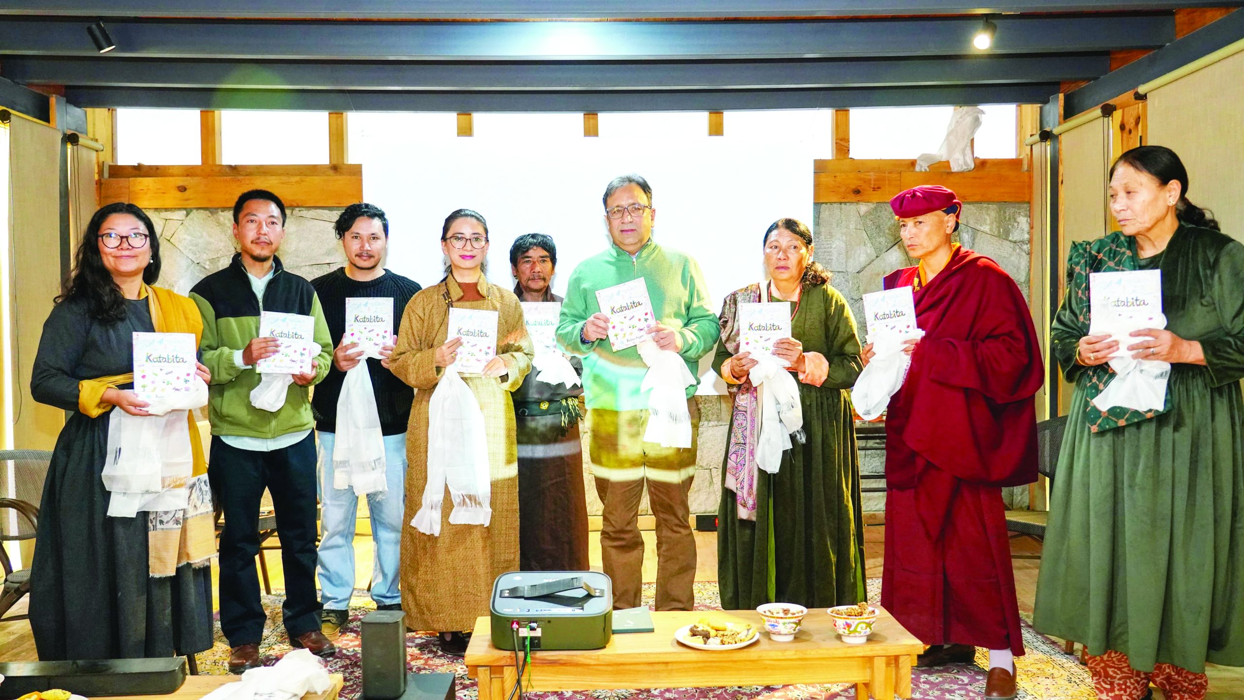 Chief Secretary Ashish Kundra launches ‘Katabita: The Hidden Doodleland’ in Leh