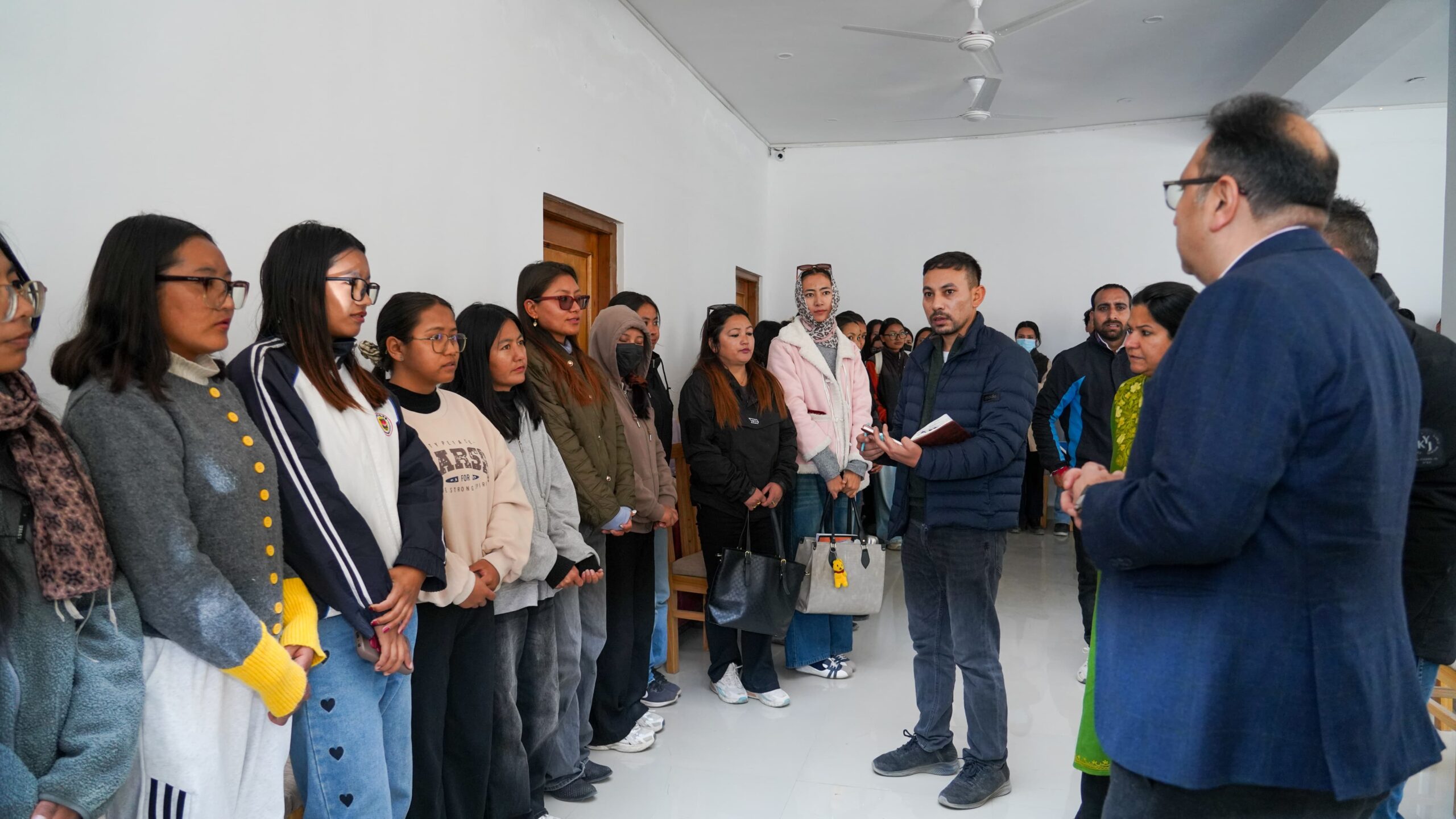 Chief Secretary Kundra reviews infrastructure and skill development facilities at ITI Leh