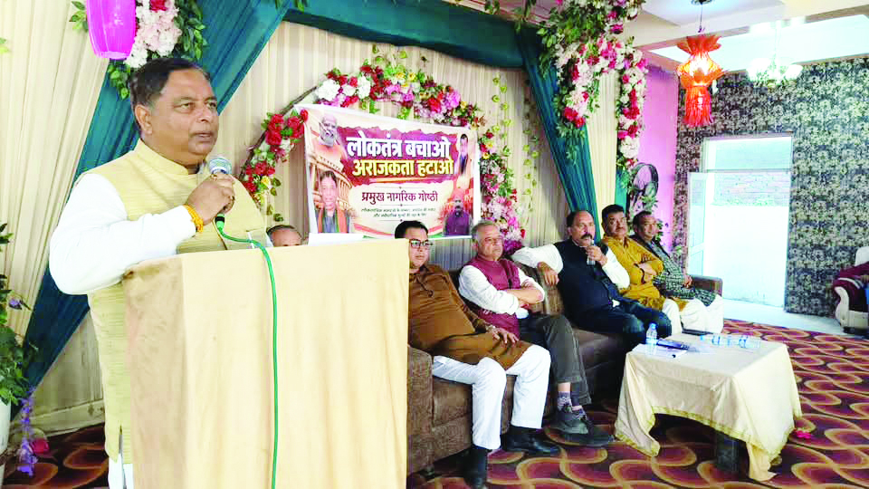 Congress’s political slogans cannot mislead people: Sat Sharma