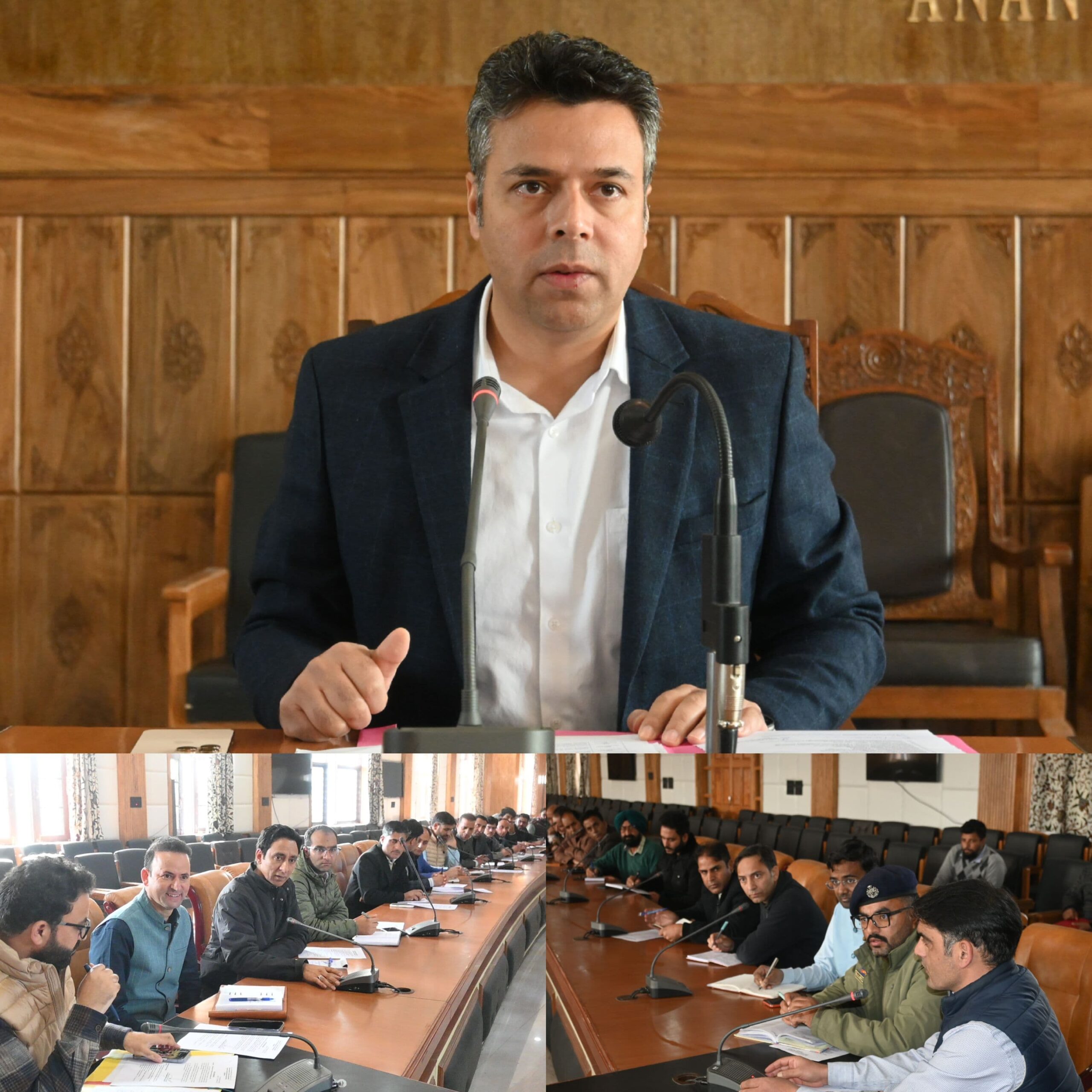 DC Anantnag reviews arrangements for ‘Run for Unity’ on October 31, urges People to participate