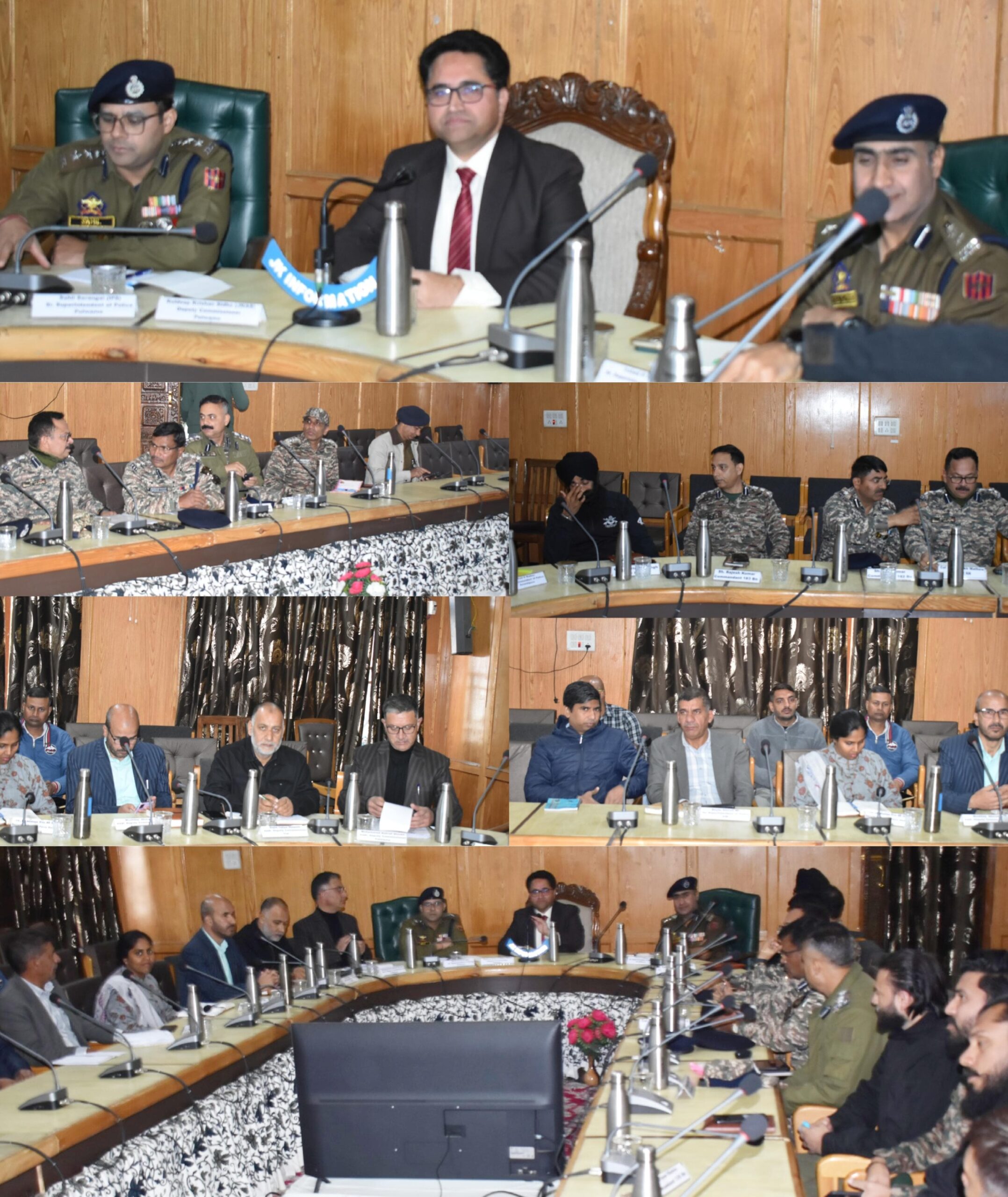 DC Pulwama emphasises preventive measures and Inter-Agency Coordination