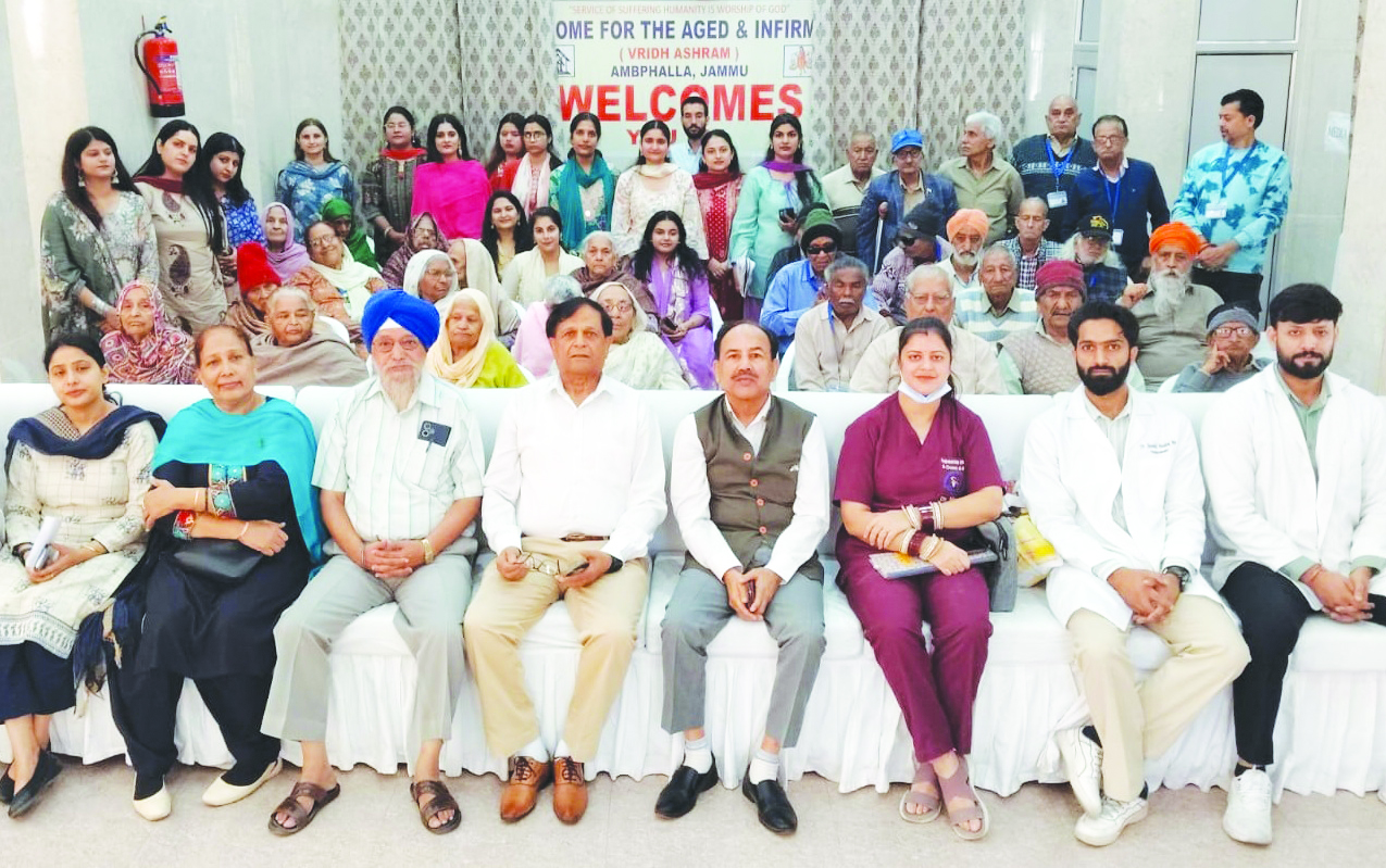 Dental Screening Camp and cultural programme organised for senior citizens at Vridh Ashram