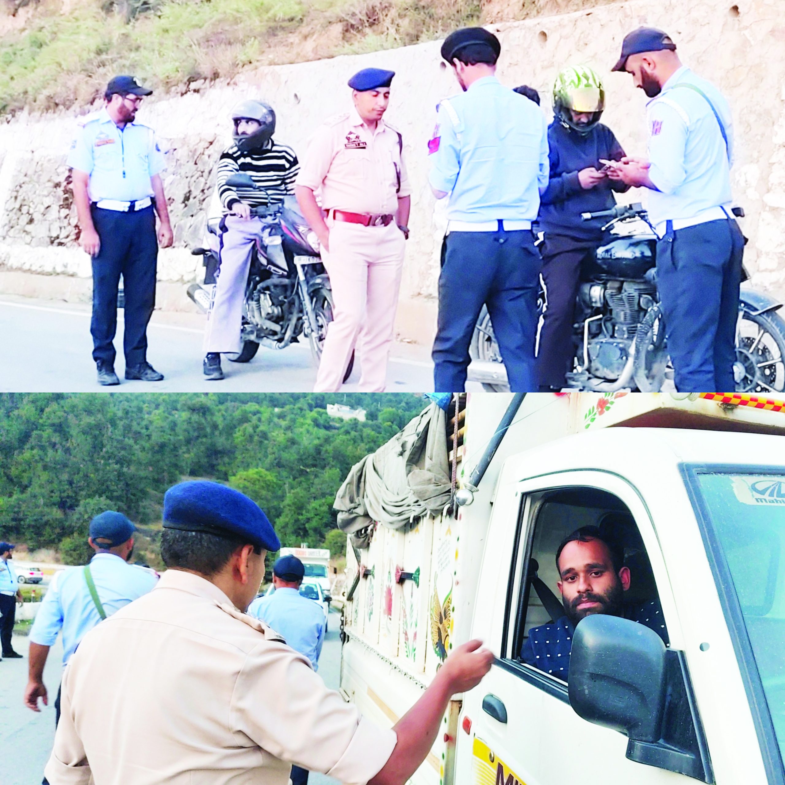 DySP Traffic Shoket Ali urges public to follow traffic rules, wear helmets DySP Traffic Shoket Ali urges public to follow traffic rules, wear helmets