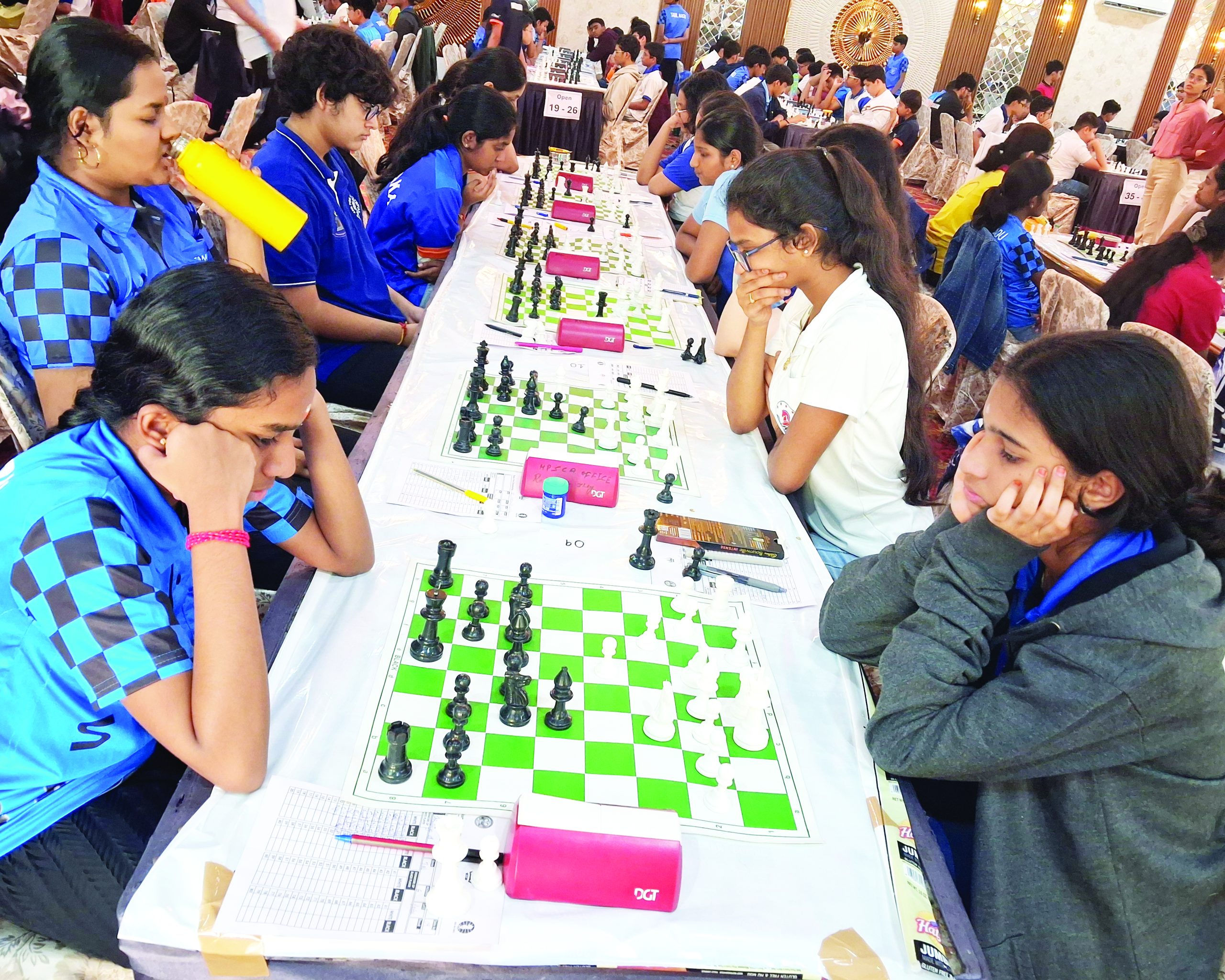 FM Madesh, FM Madhvendra lead Open Section at National U-17 Chess Championship