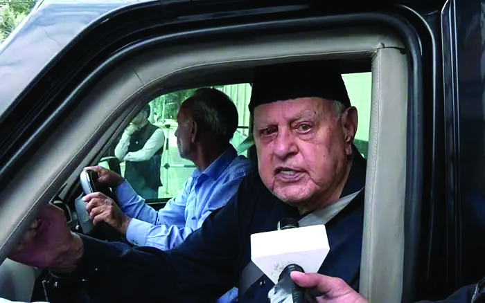 “Cabinet expansion to take place after LG’s return”: Farooq Abdullah