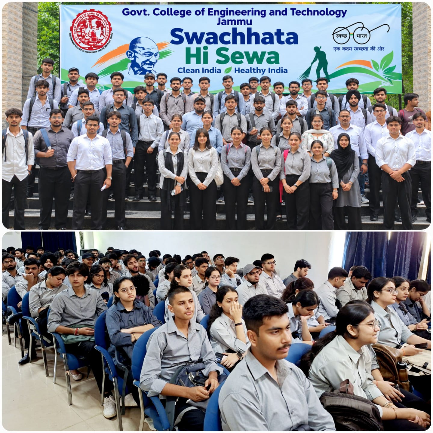 GCET organizes workshop on Swachhata and Clean India Campaign