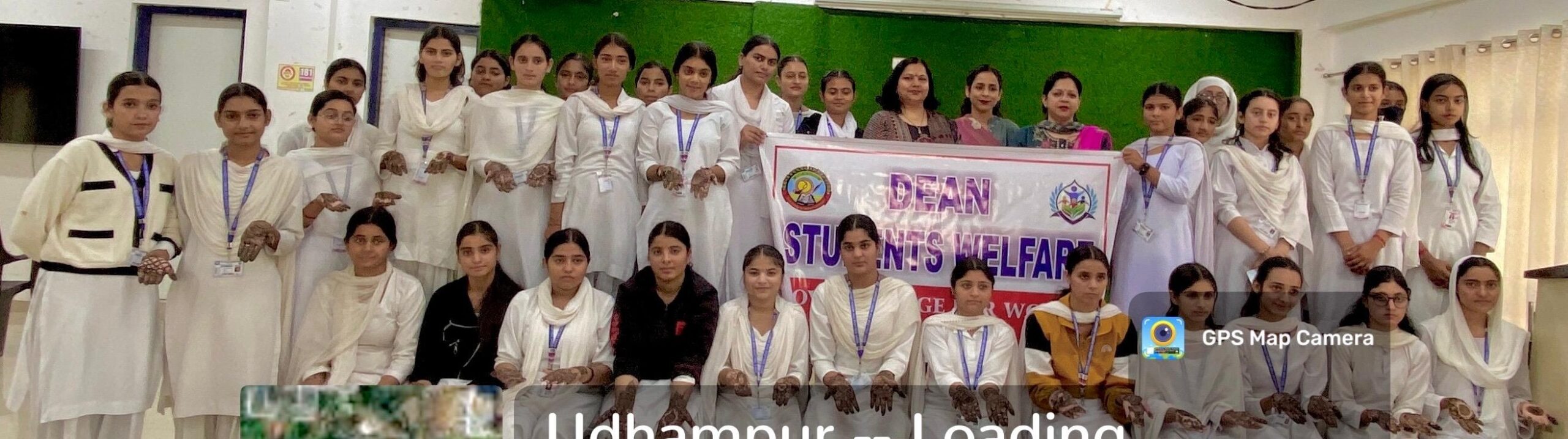 GCW Udhampur organizes vibrant mehndi competition to showcase student talent