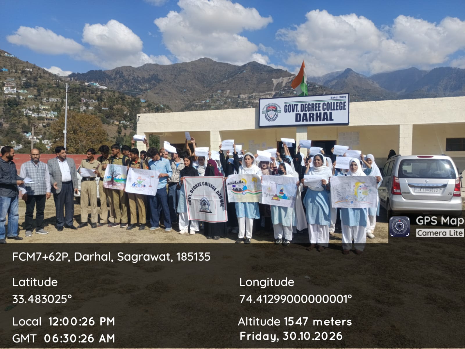 GDC Darhal organises public awareness rally under vigilance awareness week 2026