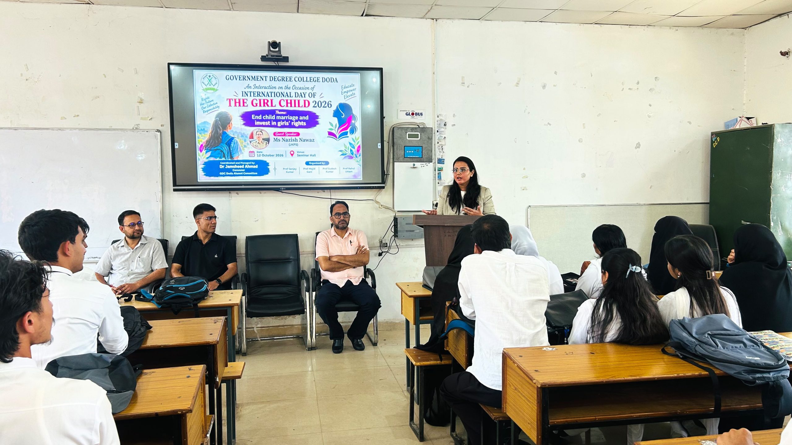 GDC Doda observes International Day of the Girl Child with Inspiring Interaction Programme