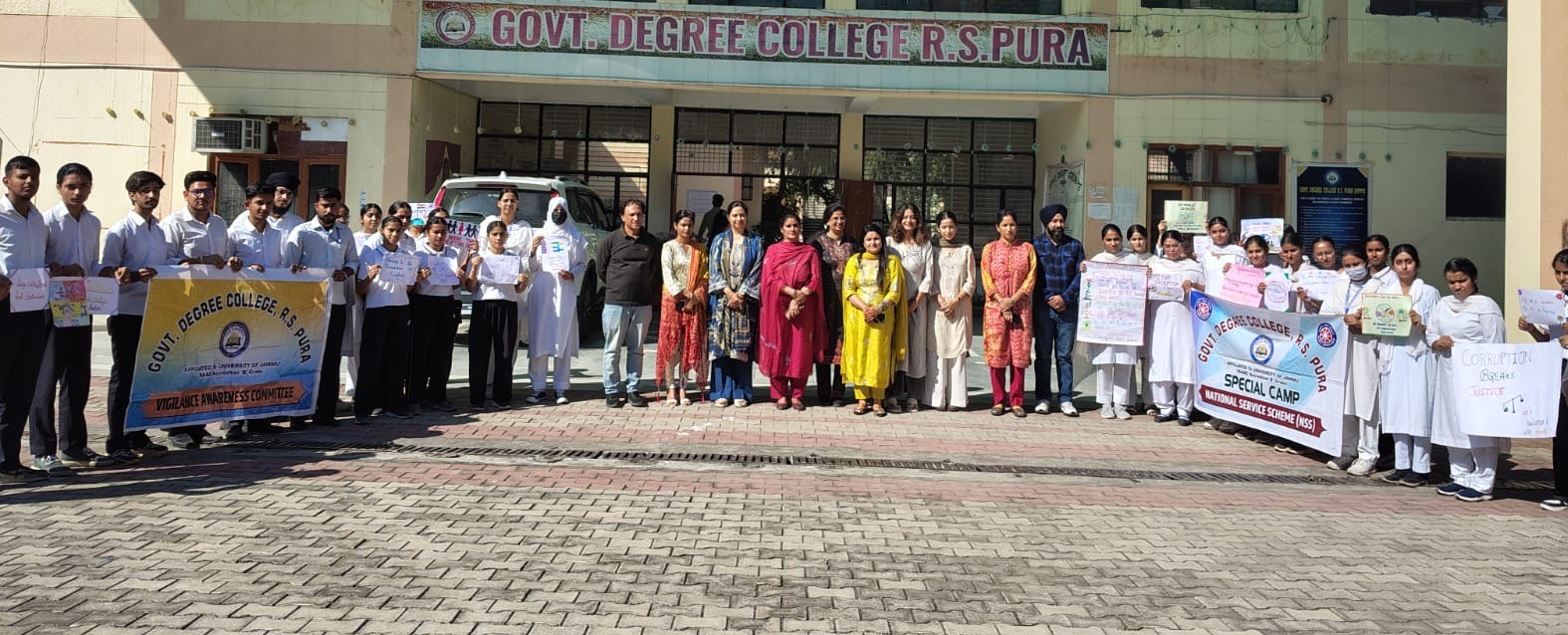 GDC RS Pura organises Slogan-Writing Competition on ‘My India, Corruption-Free India’