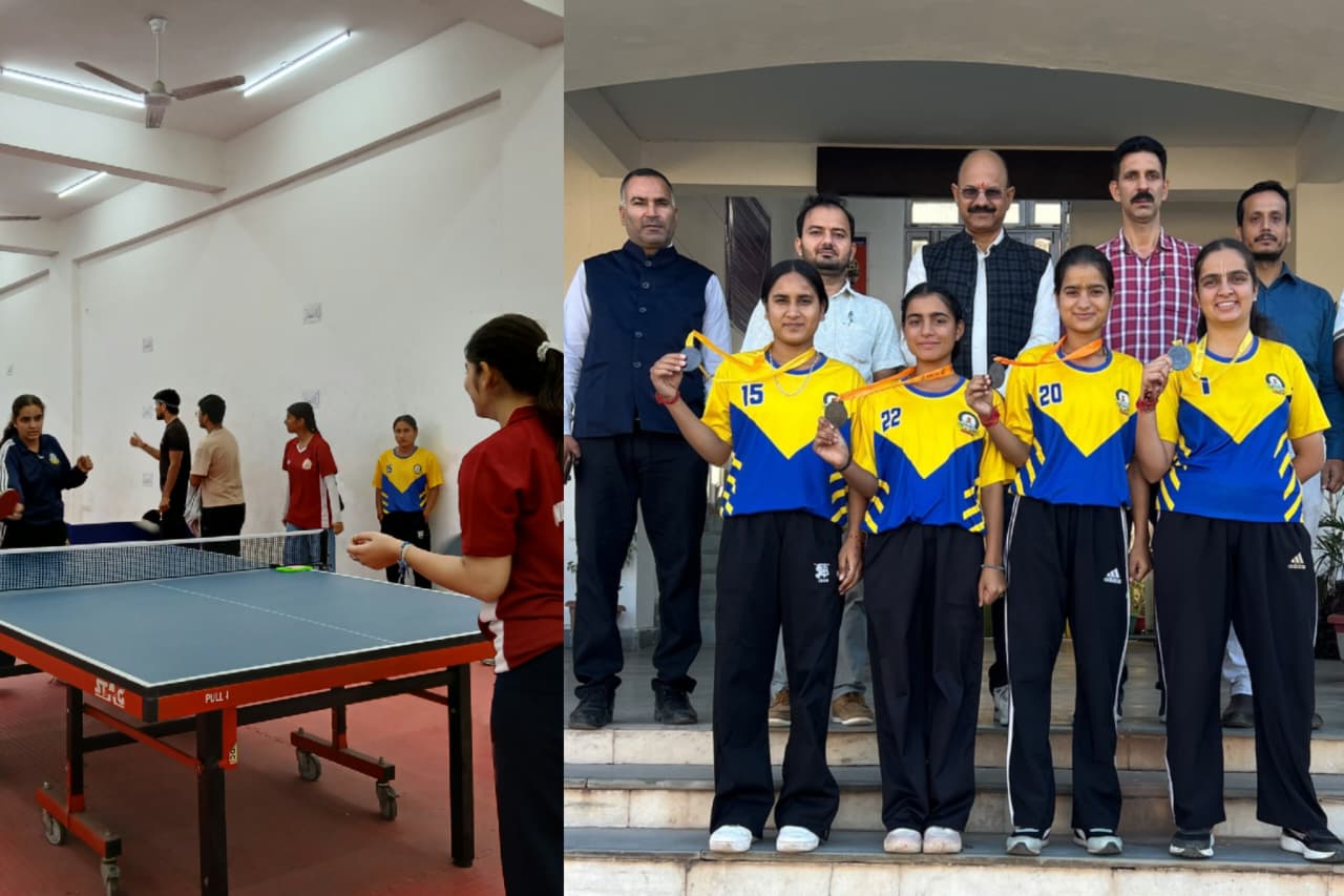 GDC Ramnagar wins bronze medal in Annual Inter-Collegiate Women’s TT Championship 2026–27 GDC Ramnagar wins bronze medal in Annual Inter-Collegiate Women’s TT Championship 2026–27