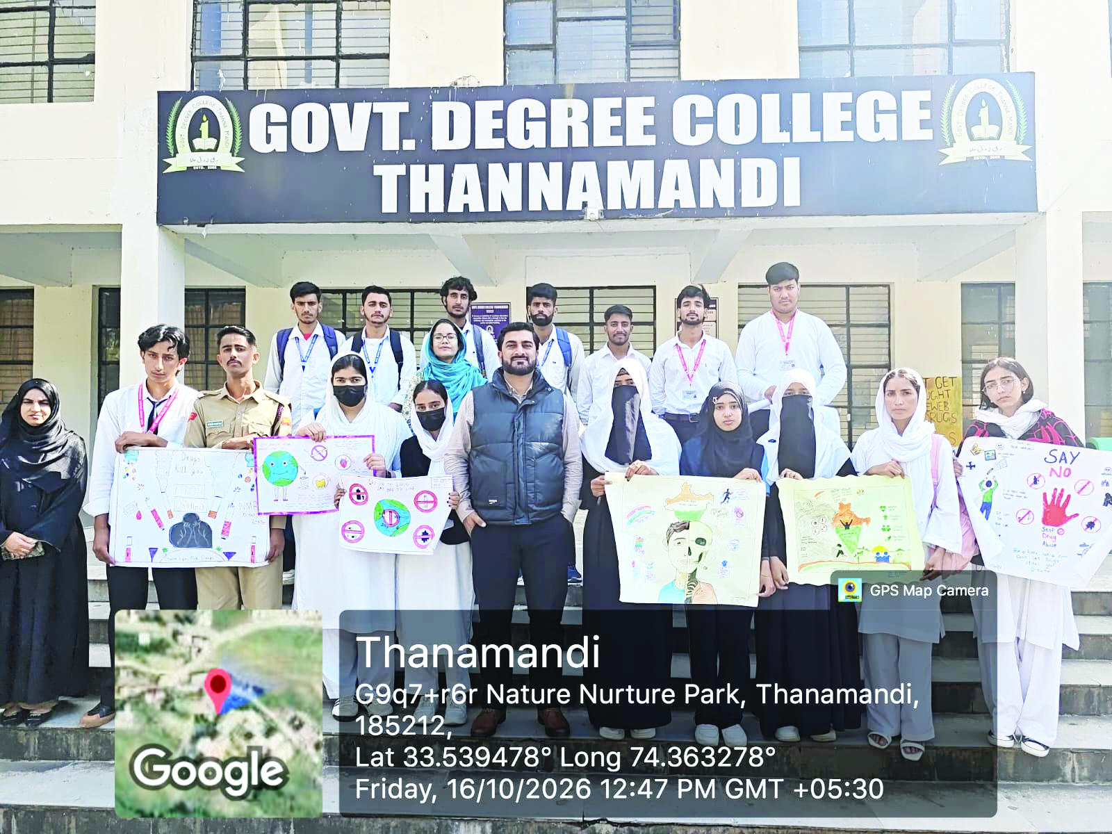 GDC Thannamandi organises Poster Making Competition under NMBA
