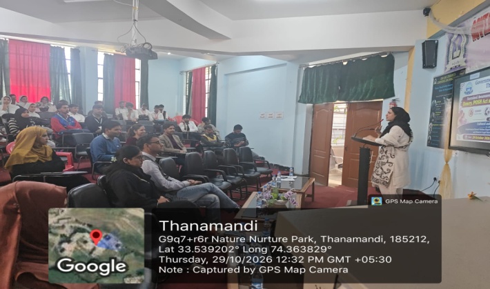 GDC Thannamandi organises Sustained Awareness-cum-Sensitization Programme and Pledge Ceremony