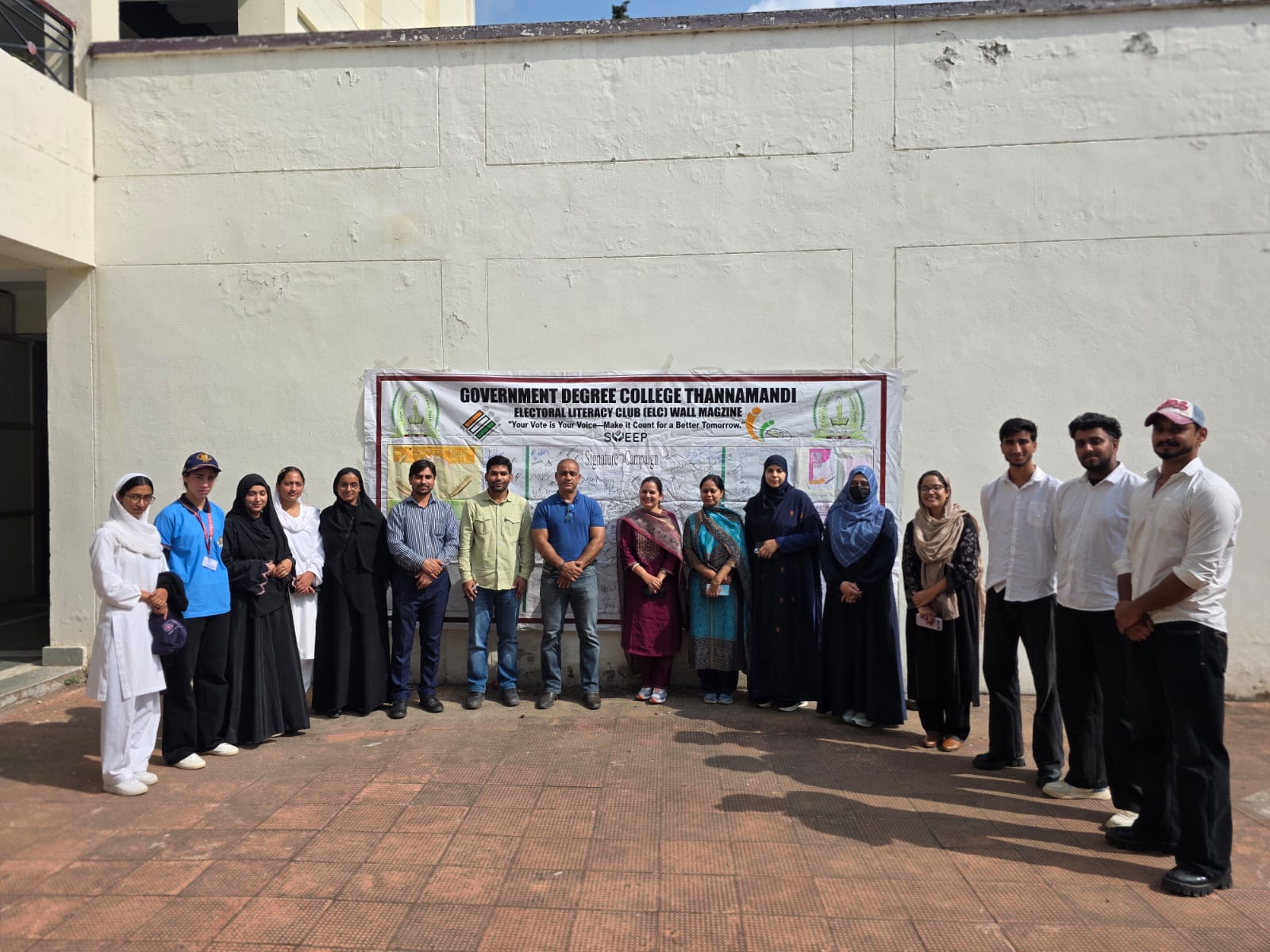 GDC Thannamandi organises Voters’ Awareness Programme