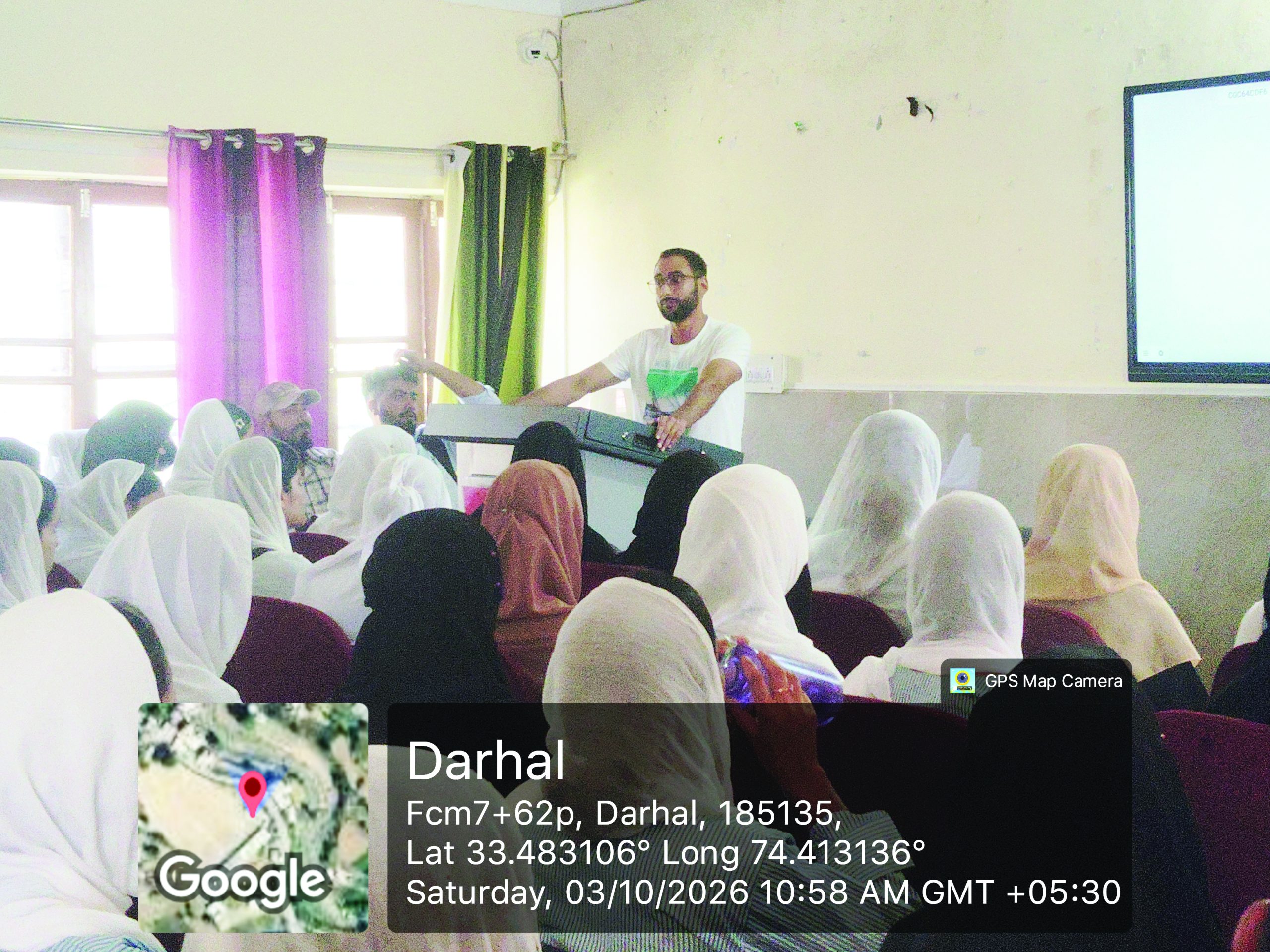 Gandhi Jayanti celebrated with enthusiasm at GDC Darhal
