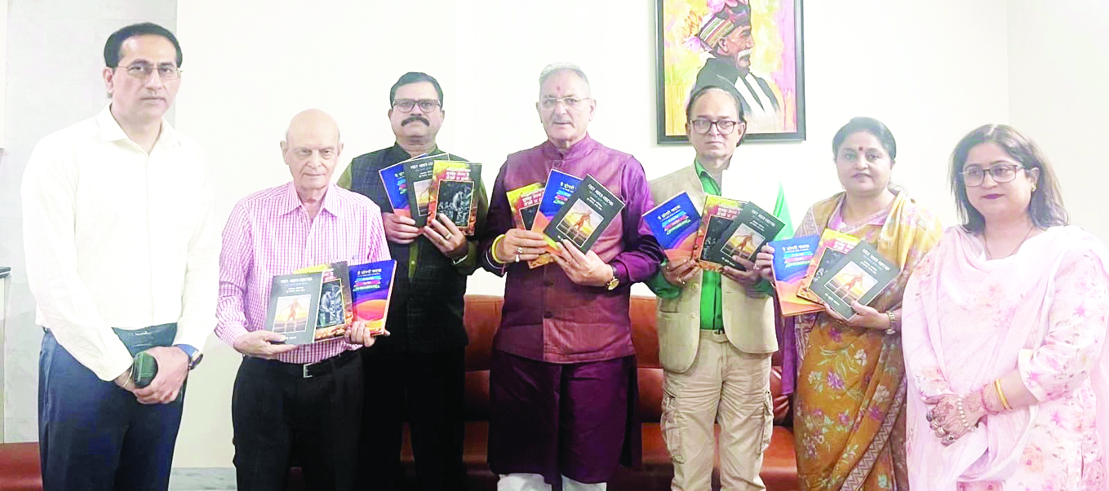 Governor Kavinder Gupta releases three books on Dogri Theatre