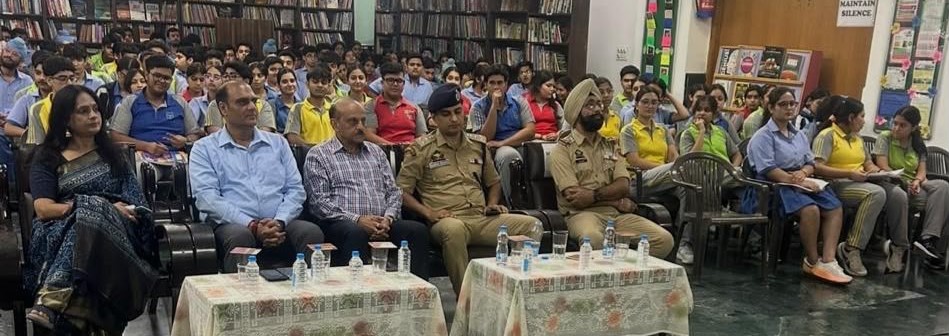 Heritage School organises cyber safety workshop in collaboration with JKP