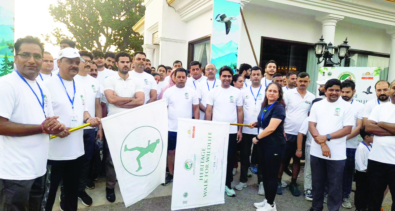 Heritage Walk for wildlife promotes conservation and drug-free living