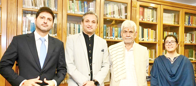 LG interacts with group of 2011 batch IFS officers