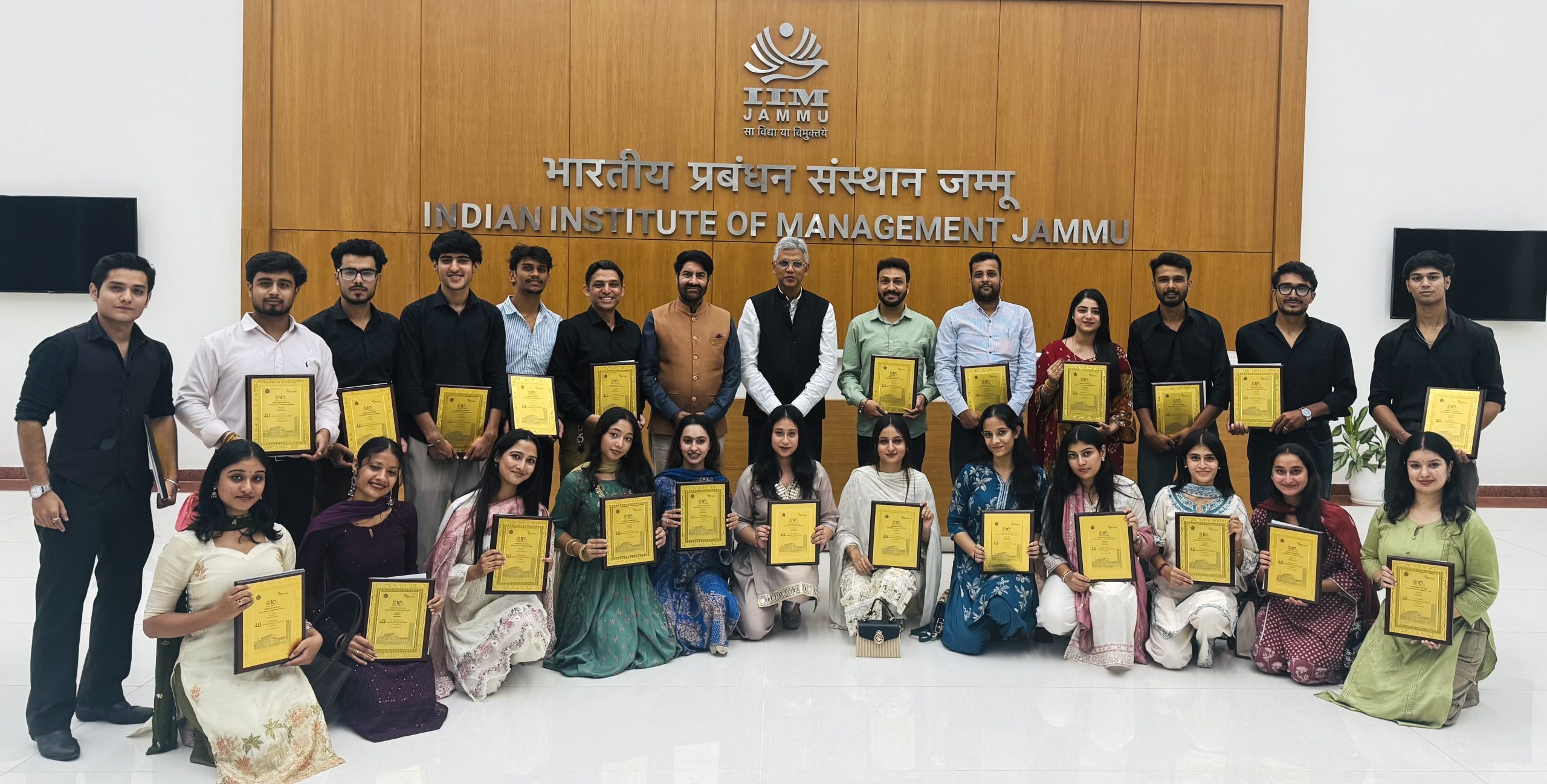 IIM Jammu Honours Outstanding Artists of Natrang