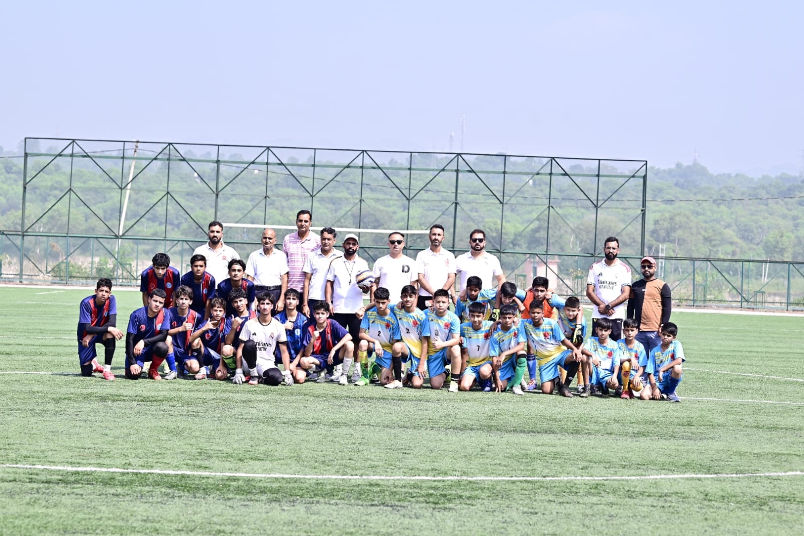 Inter-District UT-Level Football Tournament for U-14 Boys continues in Jammu