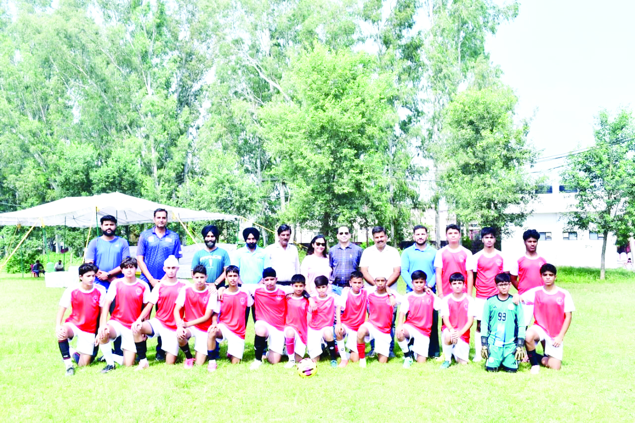 Inter-District UT-Level Football Tournament for U-14 boys held