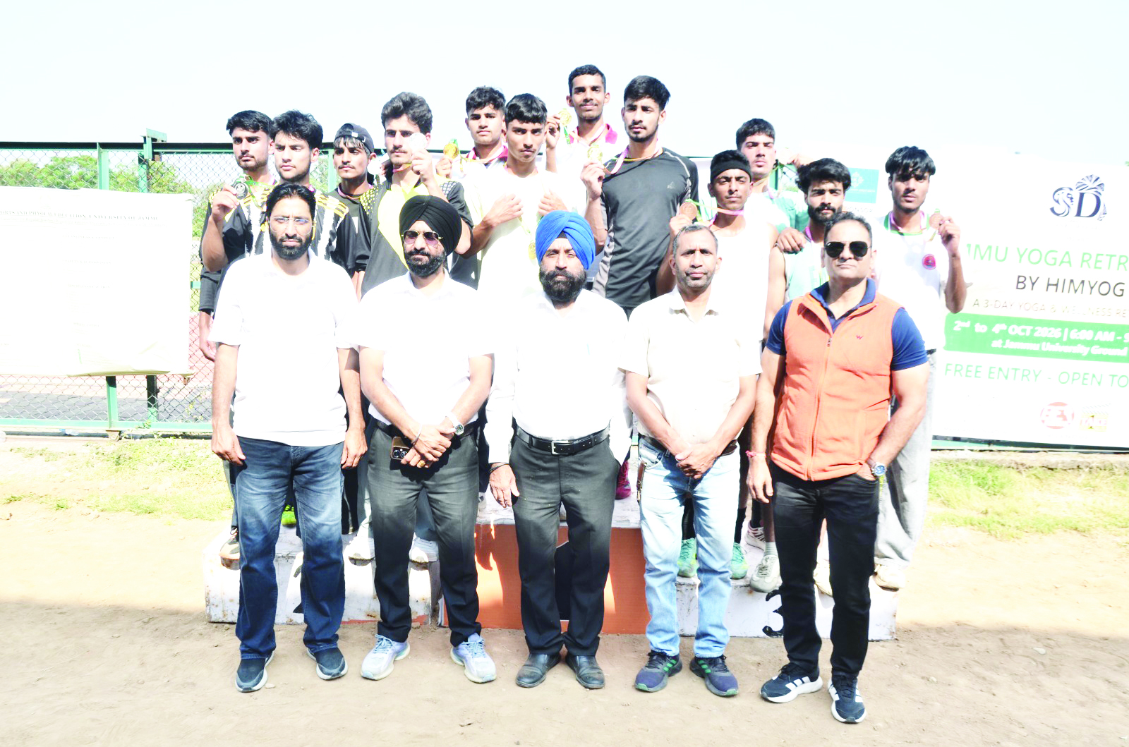 Inter-District UT-Level U-17 Boys Athletics Competition concludes at JU