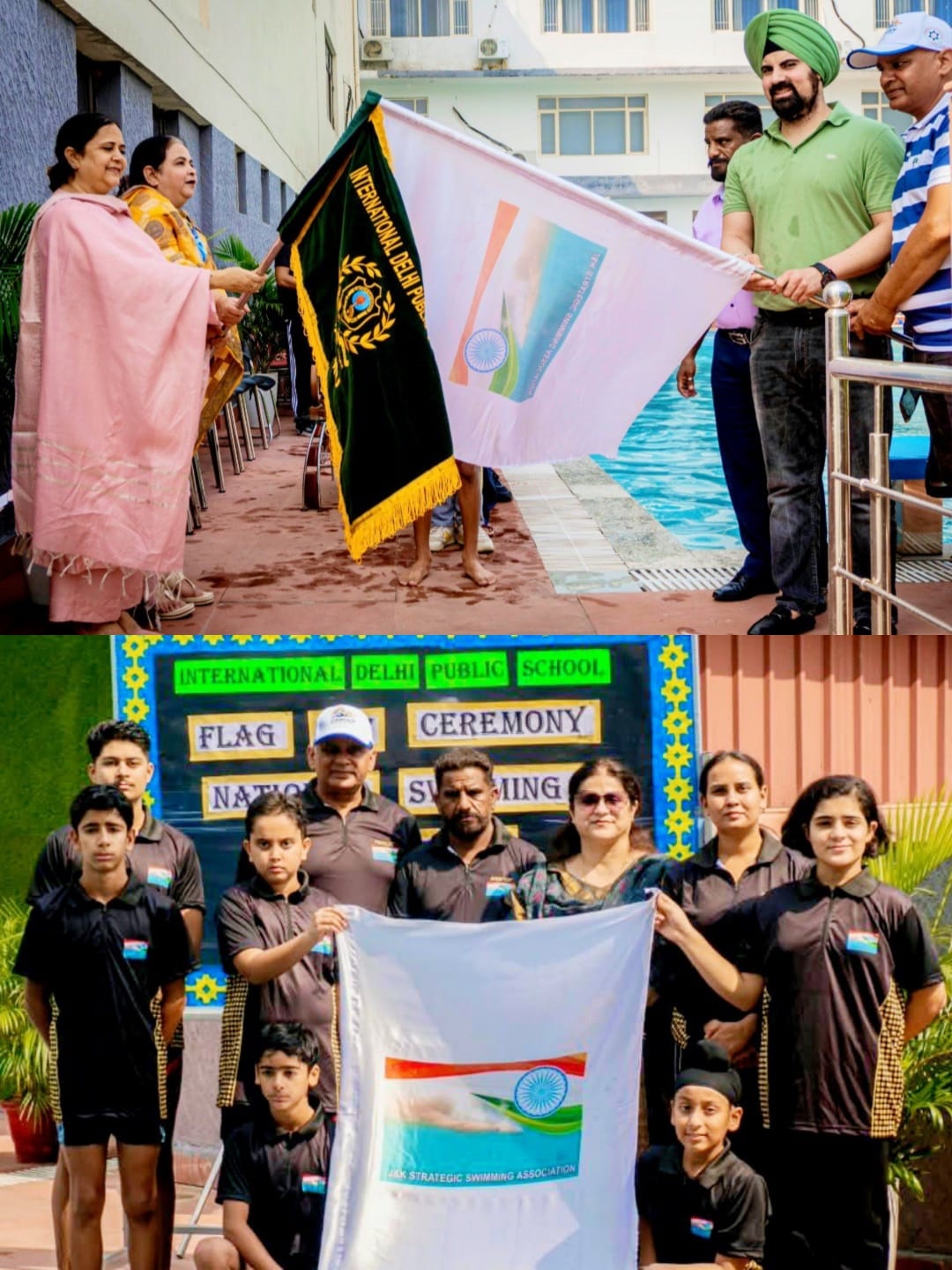 J&K Strategic Swimming Association flags off its team for third strategic national championship
