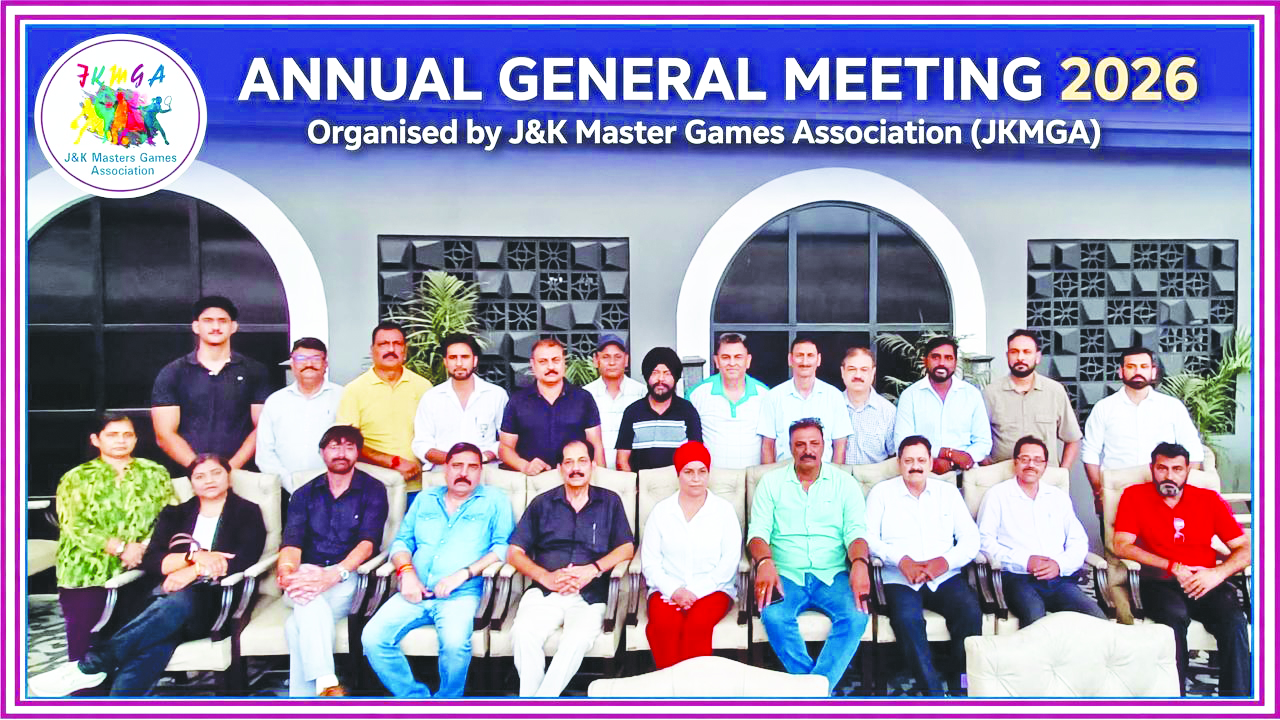 JKMGA sets stage for 3rd J&K Masters Games