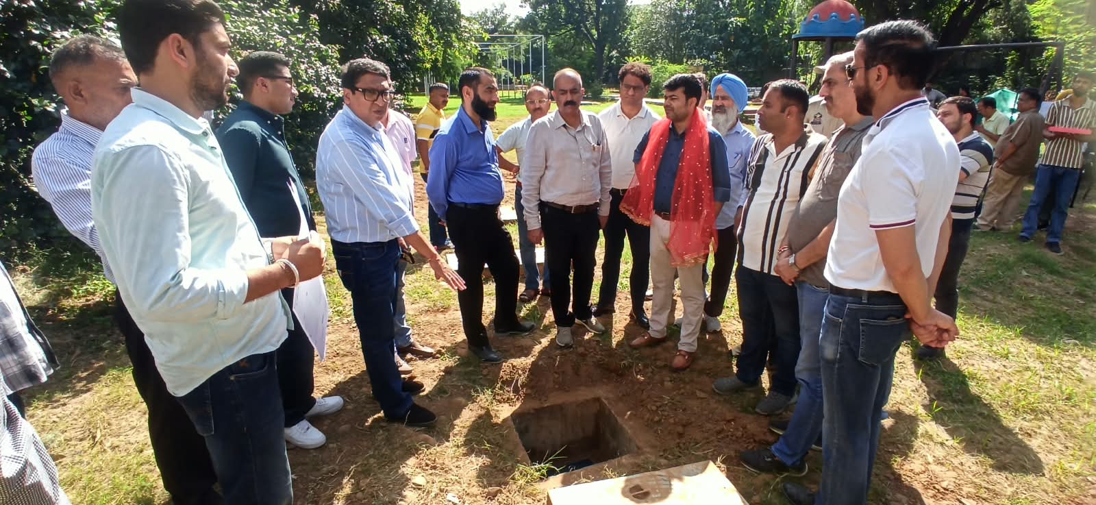 JMC completes rainwater harvesting project at GGHS Gandhi Nagar JMC completes rainwater harvesting project at GGHS Gandhi Nagar