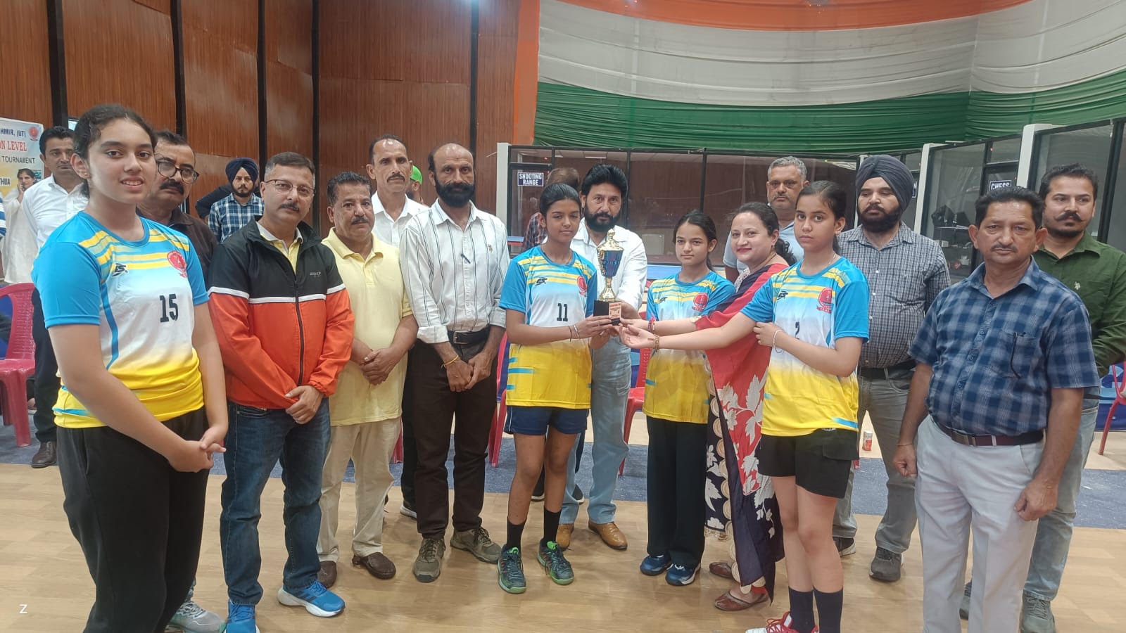 Jammu clinches U-14 Girls Badminton Trophy as Inter-District Tournament concludes