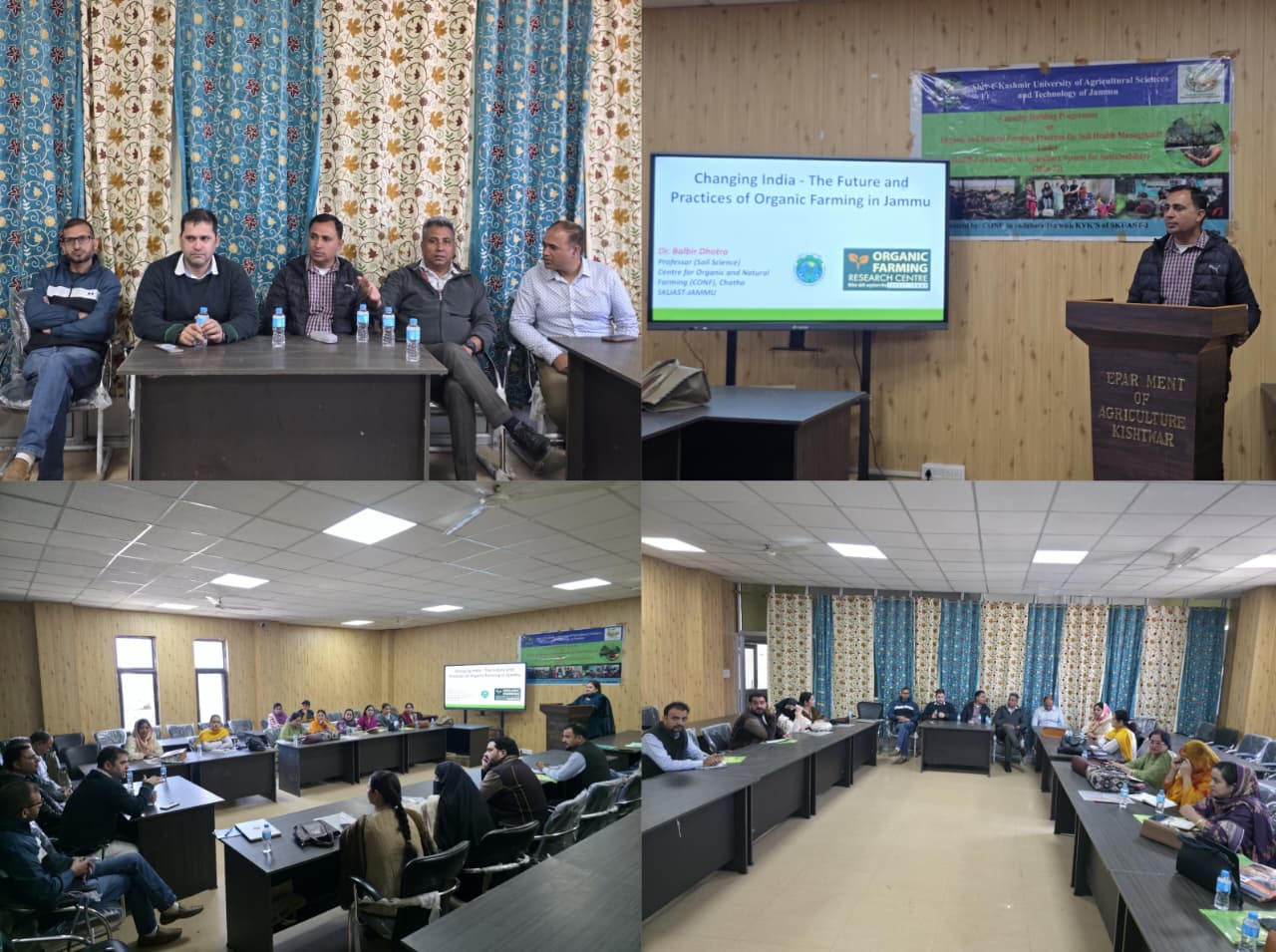 KVK Kishtwar Trains 30 Officials under HADP Project 16