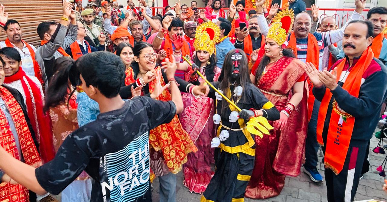 Katra echoes with Maa Vaishno Devi Jaikaras