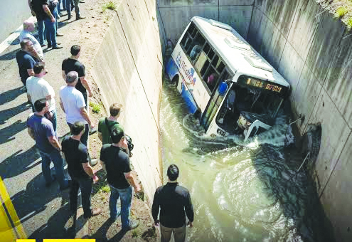 8 killed, 15 injured as minibus falls into 15-foot drain along Delhi-Mumbai Expressway in Kota