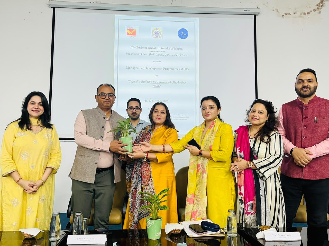 Management Development Programme on ‘Business & Marketing Skills’ begins at TBS, JU