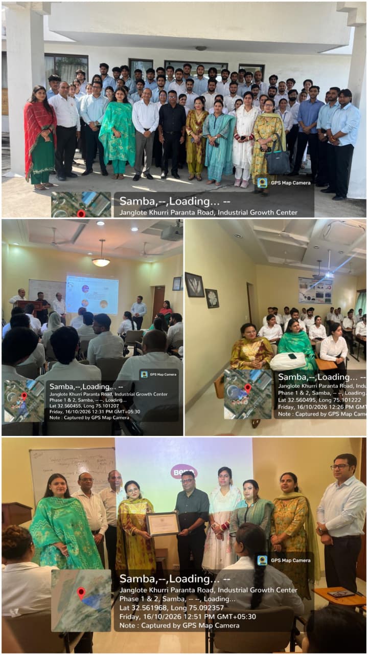 Management School Kathua Campus organises industrial visit