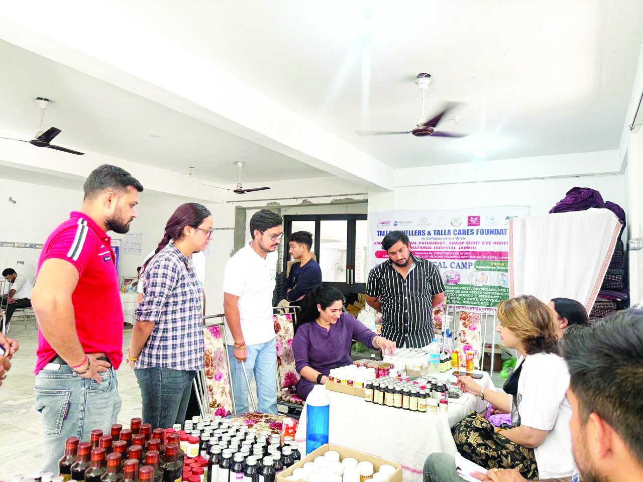 Medical Camp organised at Akhnoor by LFO-BHF
