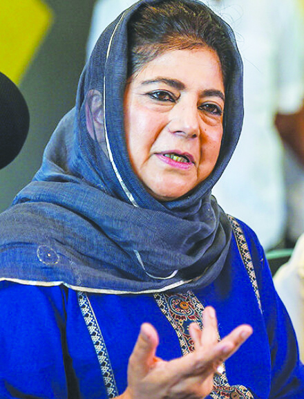“Accession was based on Trust and Secularism”: Mehbooba Mufti